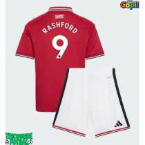 Echipament fotbal Manchester United Marcus Rashford #9 Tricou Acasa 2026-27 pentru copii maneca scurta (+ Pantaloni scurti)