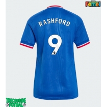 Echipament fotbal Manchester United Marcus Rashford #9 Tricou Deplasare 2026-27 pentru femei maneca scurta