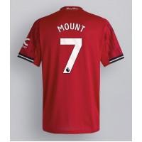 Echipament fotbal Manchester United Mason Mount #7 Tricou Acasa 2025-26 maneca scurta