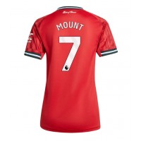 Echipament fotbal Manchester United Mason Mount #7 Tricou Acasa 2025-26 pentru femei maneca scurta