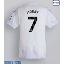 Echipament fotbal Manchester United Mason Mount #7 Tricou Deplasare 2025-26 maneca scurta