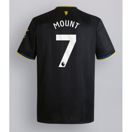 Echipament fotbal Manchester United Mason Mount #7 Tricou Treilea 2025-26 maneca scurta Echipament fotbal Manchester United Mason Mount #7 Tricou Treilea 2025-26 maneca scurta