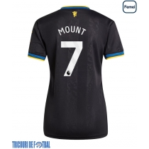 Echipament fotbal Manchester United Mason Mount #7 Tricou Treilea 2025-26 pentru femei maneca scurta