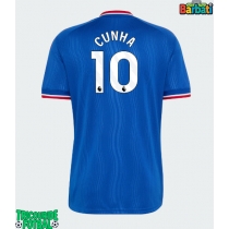 Echipament fotbal Manchester United Matheus Cunha #10 Tricou Deplasare 2026-27 maneca scurta