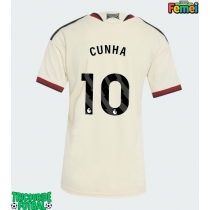 Echipament fotbal Manchester United Matheus Cunha #10 Tricou Treilea 2026-27 pentru femei maneca scurta