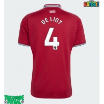 Echipament fotbal Manchester United Matthijs de Ligt #4 Tricou Acasa 2026-27 maneca scurta