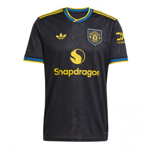 Echipament fotbal Manchester United Matthijs de Ligt #4 Tricou Treilea 2025-26 maneca scurta Echipament fotbal Manchester United Matthijs de Ligt #4 Tricou Treilea 2025-26 maneca scurta