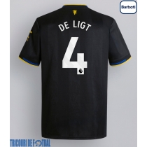 Echipament fotbal Manchester United Matthijs de Ligt #4 Tricou Treilea 2025-26 maneca scurta