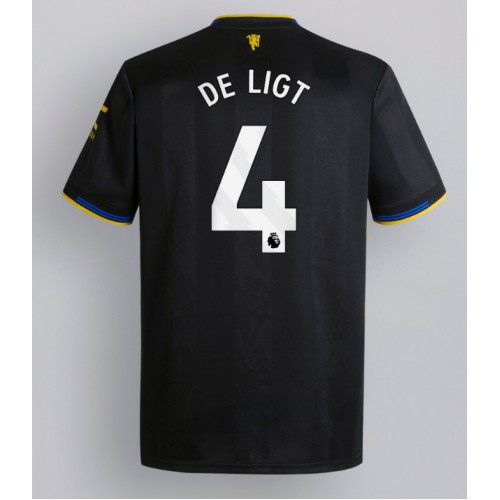 Echipament fotbal Manchester United Matthijs de Ligt #4 Tricou Treilea 2025-26 maneca scurta Echipament fotbal Manchester United Matthijs de Ligt #4 Tricou Treilea 2025-26 maneca scurta