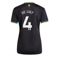 Echipament fotbal Manchester United Matthijs de Ligt #4 Tricou Treilea 2025-26 pentru femei maneca scurta