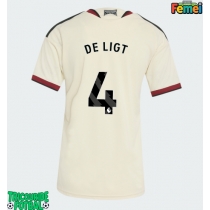 Echipament fotbal Manchester United Matthijs de Ligt #4 Tricou Treilea 2026-27 pentru femei maneca scurta