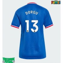 Echipament fotbal Manchester United Patrick Dorgu #13 Tricou Deplasare 2026-27 pentru femei maneca scurta