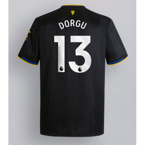 Echipament fotbal Manchester United Patrick Dorgu #13 Tricou Treilea 2025-26 maneca scurta Echipament fotbal Manchester United Patrick Dorgu #13 Tricou Treilea 2025-26 maneca scurta
