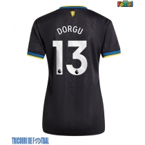 Echipament fotbal Manchester United Patrick Dorgu #13 Tricou Treilea 2025-26 pentru femei maneca scurta