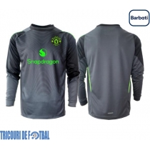 Echipament fotbal Manchester United Portar Tricou Deplasare 2025-26 maneca lunga