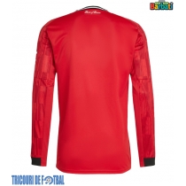Echipament fotbal Manchester United Tricou Acasa 2025-26 maneca lunga