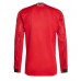 Echipament fotbal Manchester United Tricou Acasa 2025-26 maneca lunga Echipament fotbal Manchester United Tricou Acasa 2025-26 maneca lunga