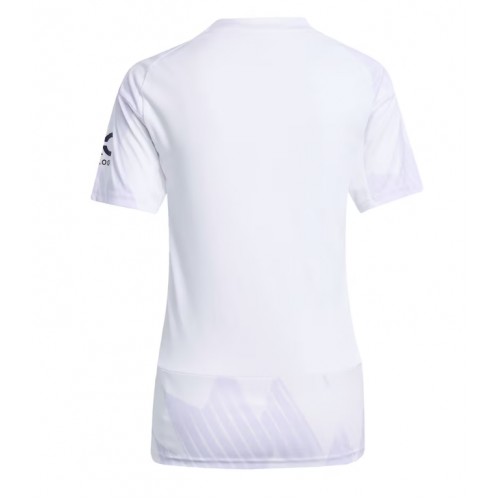 Echipament fotbal Manchester United Tricou Deplasare 2025-26 pentru femei maneca scurta Echipament fotbal Manchester United Tricou Deplasare 2025-26 pentru femei maneca scurta