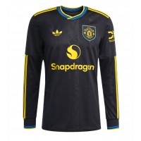 Echipament fotbal Manchester United Tricou Treilea 2025-26 maneca lunga