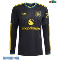 Echipament fotbal Manchester United Tricou Treilea 2025-26 maneca lunga
