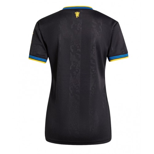 Echipament fotbal Manchester United Tricou Treilea 2025-26 pentru femei maneca scurta Echipament fotbal Manchester United Tricou Treilea 2025-26 pentru femei maneca scurta