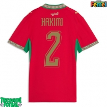 Echipament fotbal Maroc Achraf Hakimi #2 Tricou Acasa Mondial 2026 pentru femei maneca scurta