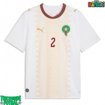 Echipament fotbal Maroc Achraf Hakimi #2 Tricou Deplasare Mondial 2026 maneca scurta