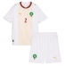 Echipament fotbal Maroc Achraf Hakimi #2 Tricou Deplasare Mondial 2026 pentru copii maneca scurta (+ Pantaloni scurti)
