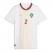Echipament fotbal Maroc Achraf Hakimi #2 Tricou Deplasare Mondial 2026 pentru femei maneca scurta