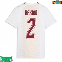 Echipament fotbal Maroc Achraf Hakimi #2 Tricou Deplasare Mondial 2026 pentru femei maneca scurta