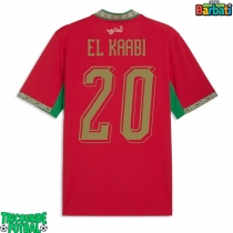 Echipament fotbal Maroc Ayoub El Kaabi #20 Tricou Acasa Mondial 2026 maneca scurta