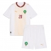 Echipament fotbal Maroc Ayoub El Kaabi #20 Tricou Deplasare Mondial 2026 pentru copii maneca scurta (+ Pantaloni scurti)
