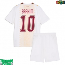 Echipament fotbal Maroc Brahim Diaz #10 Tricou Deplasare Mondial 2026 pentru copii maneca scurta (+ Pantaloni scurti)
