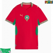 Echipament fotbal Maroc Tricou Acasa Mondial 2026 pentru femei maneca scurta