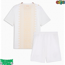 Echipament fotbal Maroc Tricou Deplasare Mondial 2026 pentru copii maneca scurta (+ Pantaloni scurti)