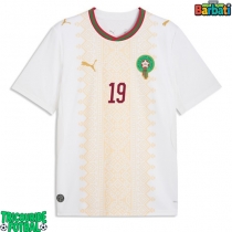 Echipament fotbal Maroc Youssef En-Nesyri #19 Tricou Deplasare Mondial 2026 maneca scurta