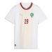 Echipament fotbal Maroc Youssef En-Nesyri #19 Tricou Deplasare Mondial 2026 pentru femei maneca scurta