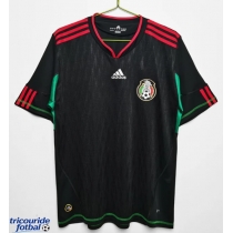Echipament fotbal Mexic 2010 Tricou Retro Deplasare maneca scurta