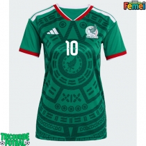 Echipament fotbal Mexic Alexis Vega #10 Tricou Acasa Mondial 2026 pentru femei maneca scurta