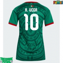 Echipament fotbal Mexic Alexis Vega #10 Tricou Acasa Mondial 2026 pentru femei maneca scurta