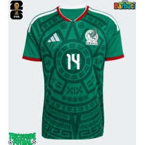 Echipament fotbal Mexic Armando Gonzalez #14 Tricou Acasa Mondial 2026 maneca scurta