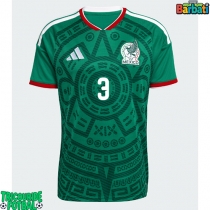 Echipament fotbal Mexic Cesar Montes #3 Tricou Acasa Mondial 2026 maneca scurta