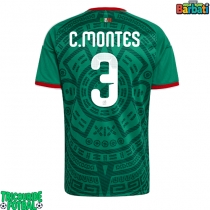 Echipament fotbal Mexic Cesar Montes #3 Tricou Acasa Mondial 2026 maneca scurta