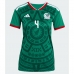 Echipament fotbal Mexic Edson Alvarez #4 Tricou Acasa Mondial 2026 pentru femei maneca scurta