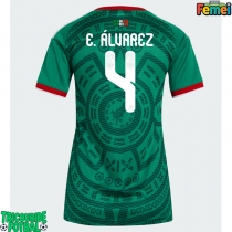 Echipament fotbal Mexic Edson Alvarez #4 Tricou Acasa Mondial 2026 pentru femei maneca scurta