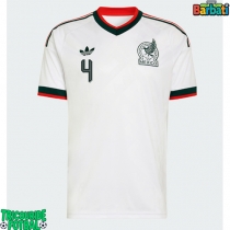 Echipament fotbal Mexic Edson Alvarez #4 Tricou Deplasare Mondial 2026 maneca scurta