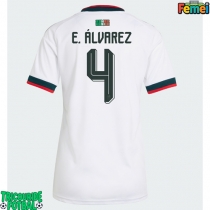 Echipament fotbal Mexic Edson Alvarez #4 Tricou Deplasare Mondial 2026 pentru femei maneca scurta
