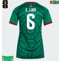 Echipament fotbal Mexic Erik Lira #6 Tricou Acasa Mondial 2026 pentru femei maneca scurta