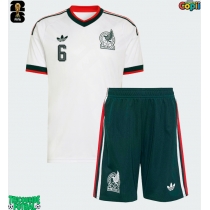 Echipament fotbal Mexic Erik Lira #6 Tricou Deplasare Mondial 2026 pentru copii maneca scurta (+ Pantaloni scurti)
