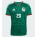 Echipament fotbal Mexic Henry Martin #20 Tricou Acasa Mondial 2026 maneca scurta